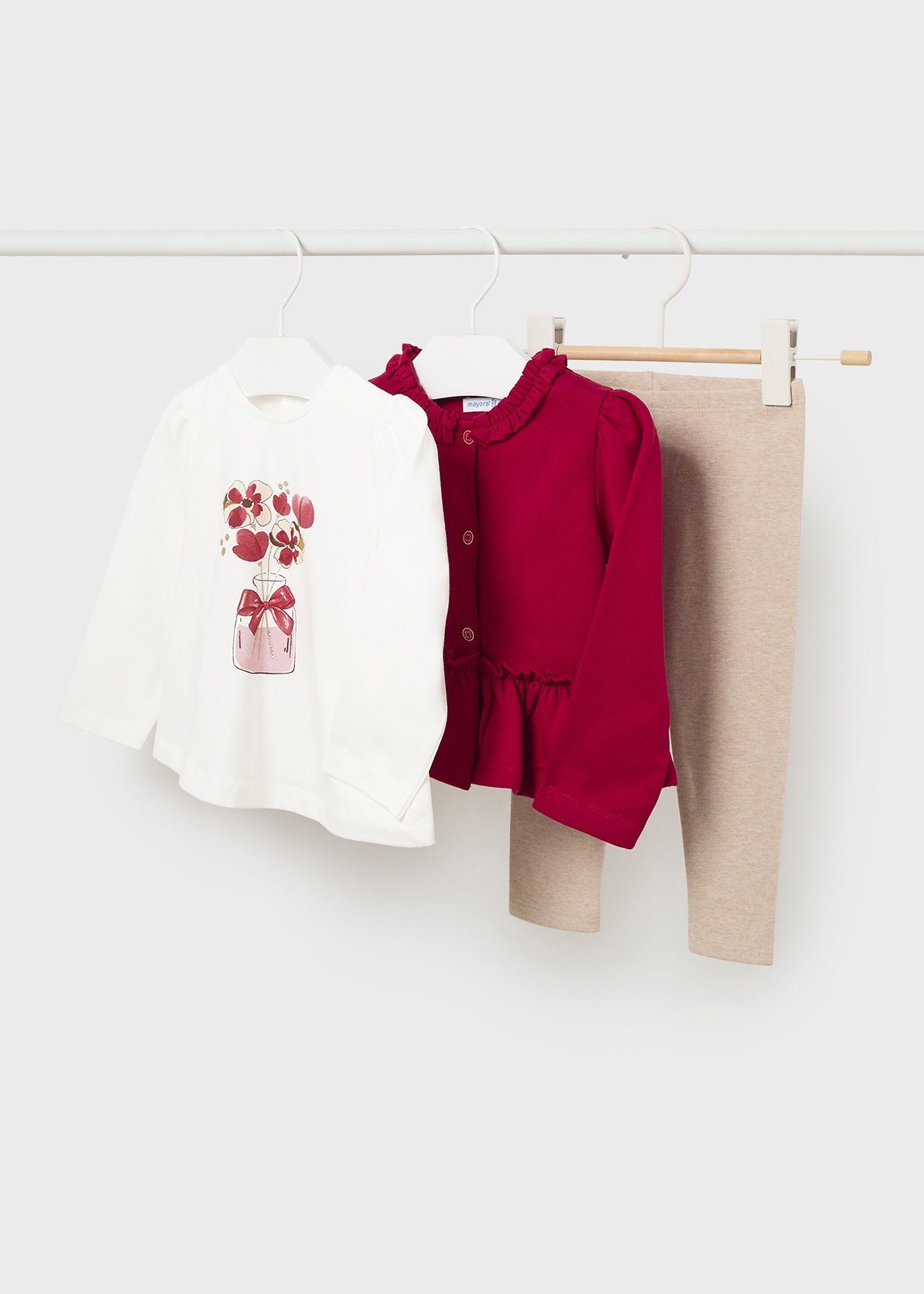 Conjunto de bebê Better Cotton de 3 peças