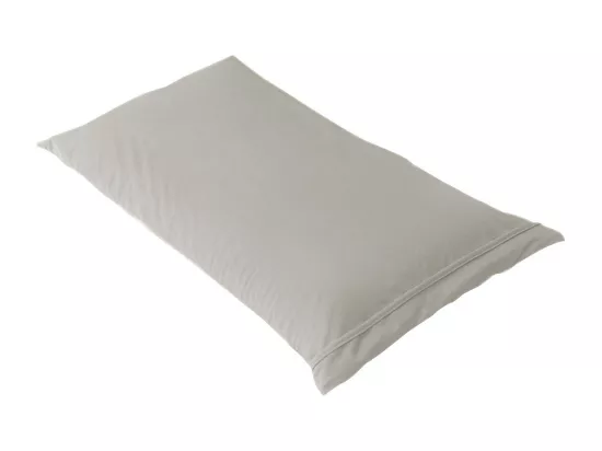 FRESH - Taie d'Oreiller 60x60cm Taupe Imperméable et Respirante