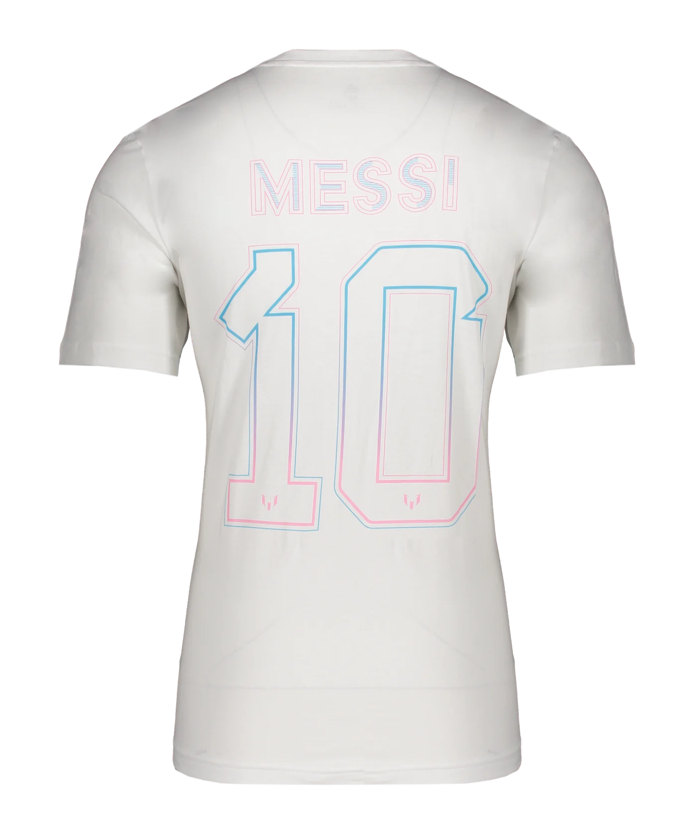 adidas Messi Graphic T-Shirt Weiss