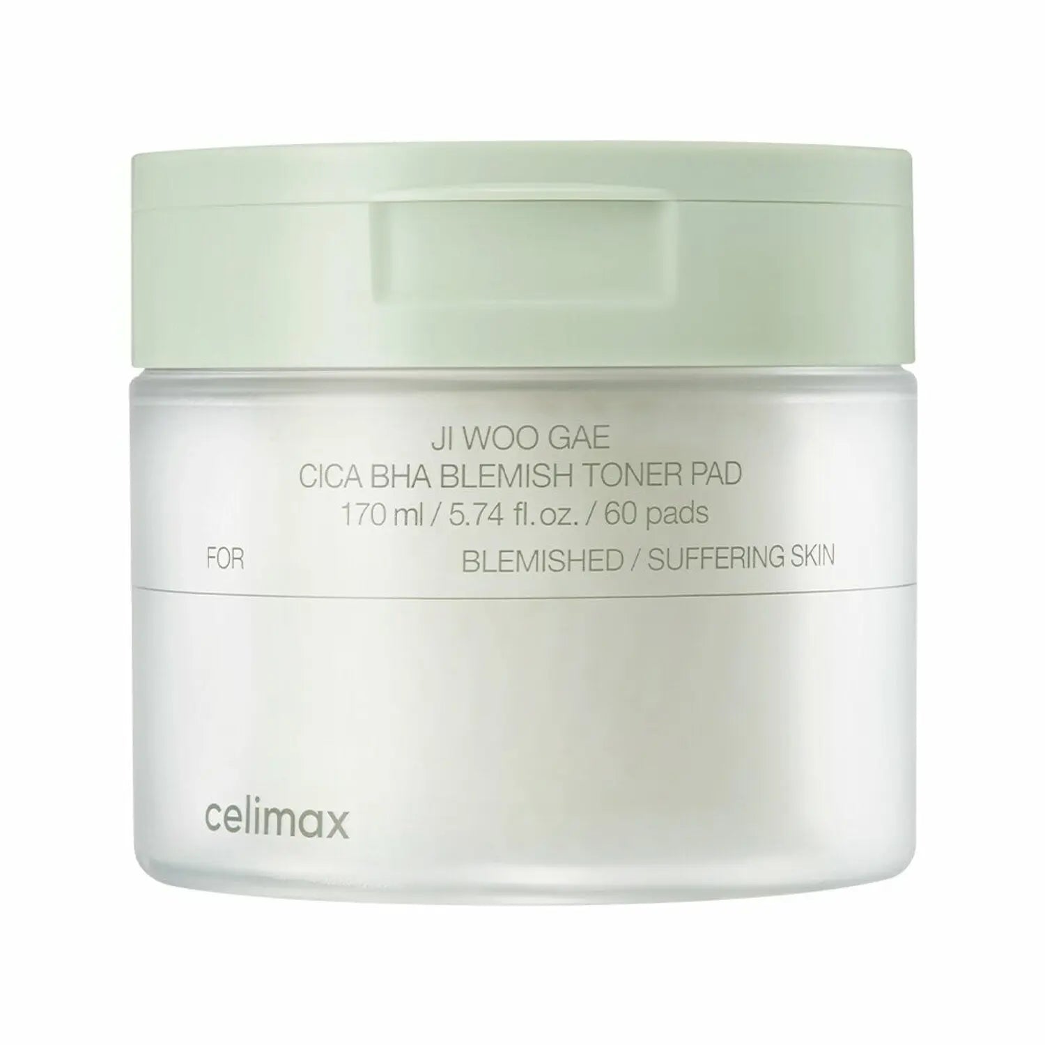 Ji Woo Gae Cica BHA Blemish Toner Pad