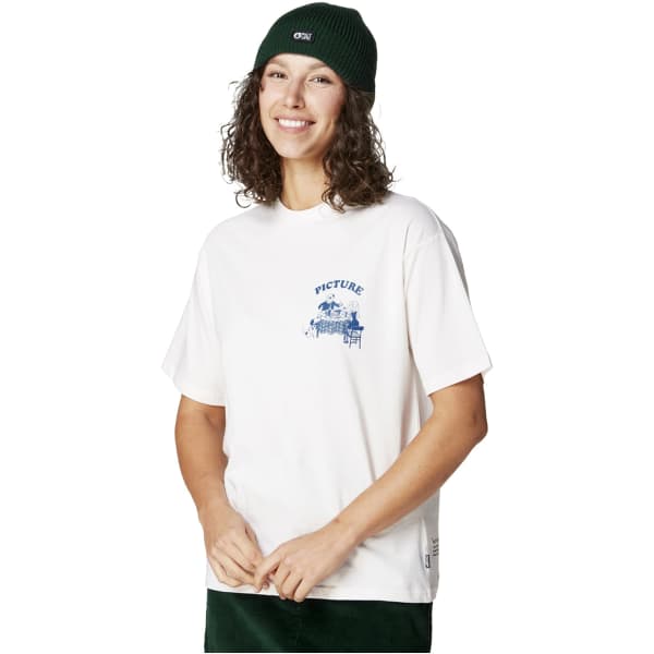 T-shirt PICTURE D&S DOGGO TEE W NATURAL WHITE