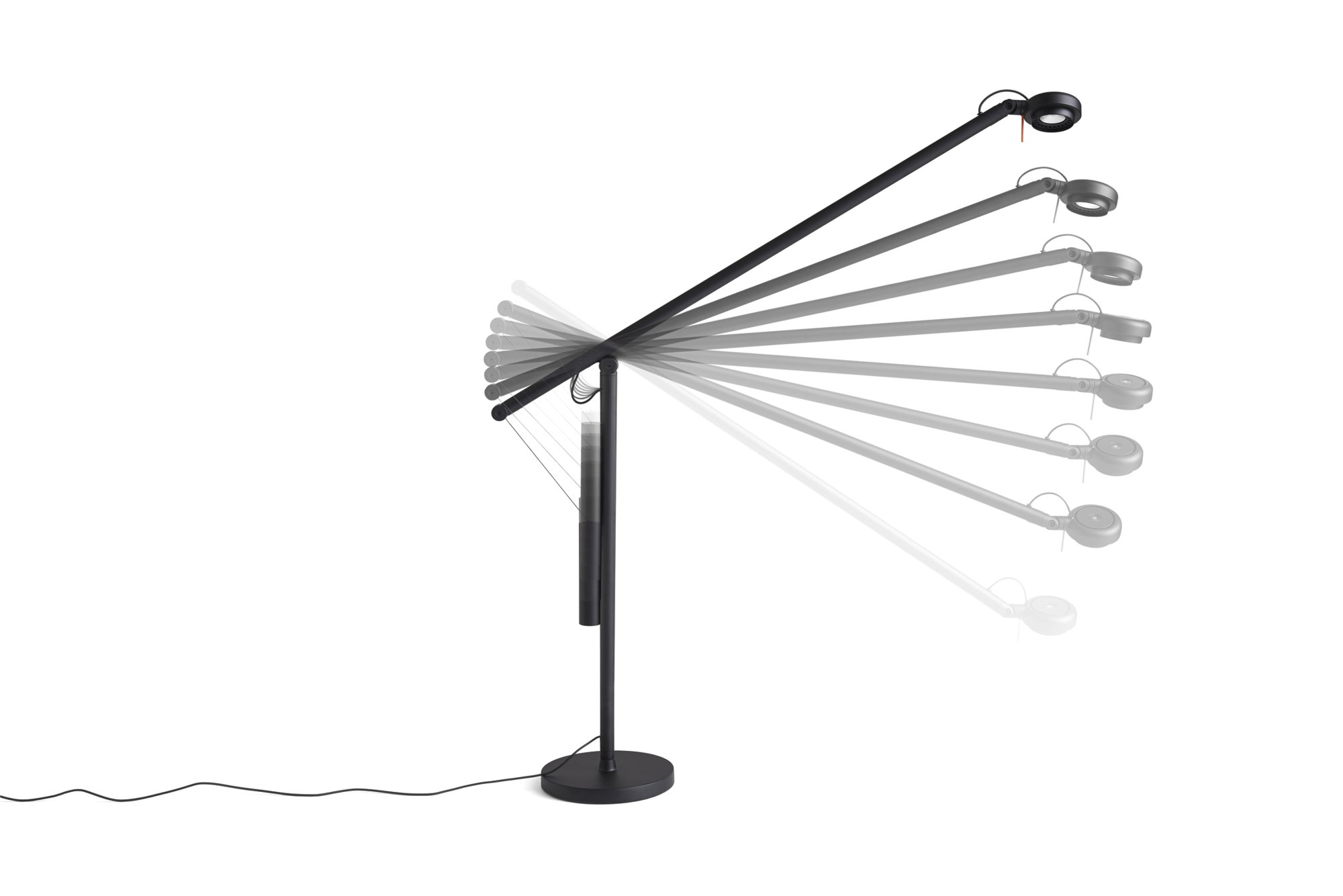 Tafellamp Fifty-Fifty LED soft black