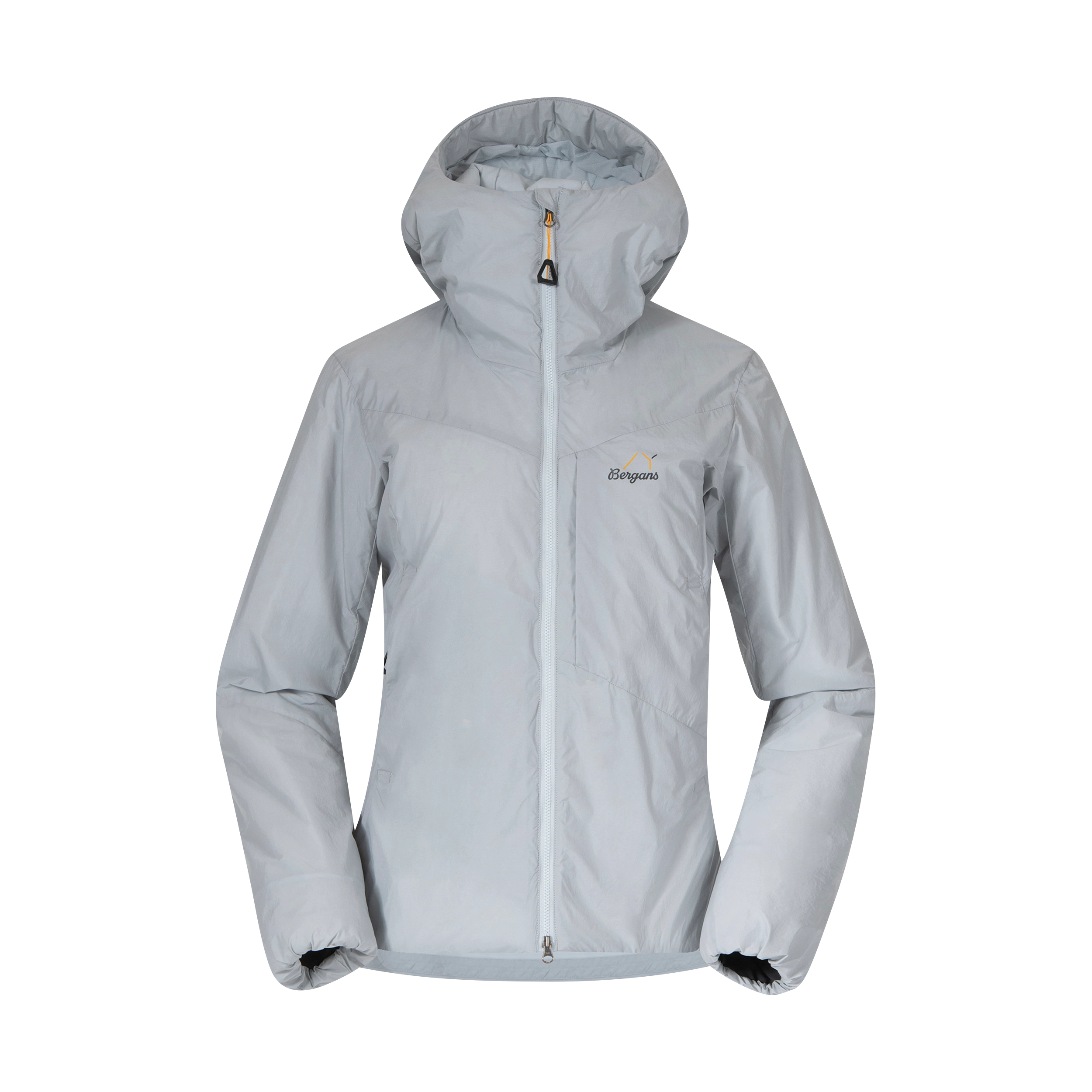 Y MountainLine Insulated Windbreaker Jacket Women Pearl Grey