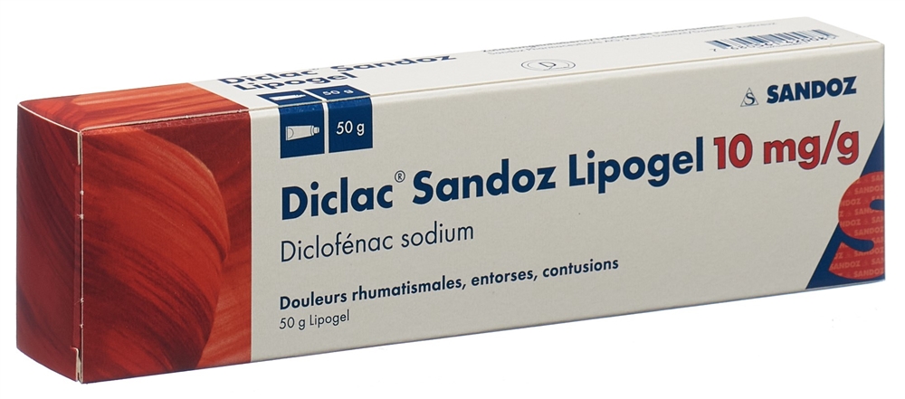 DICLAC Sandoz 10 mg/g<br>50 g, Tube, Gel