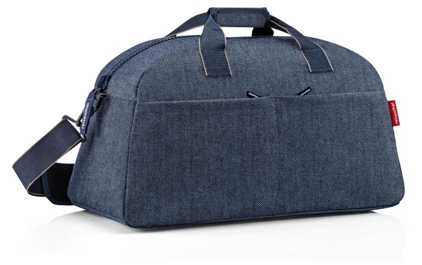 Reisetasche Overnighter Herringbone Dark BlueTasche für Kurztrips