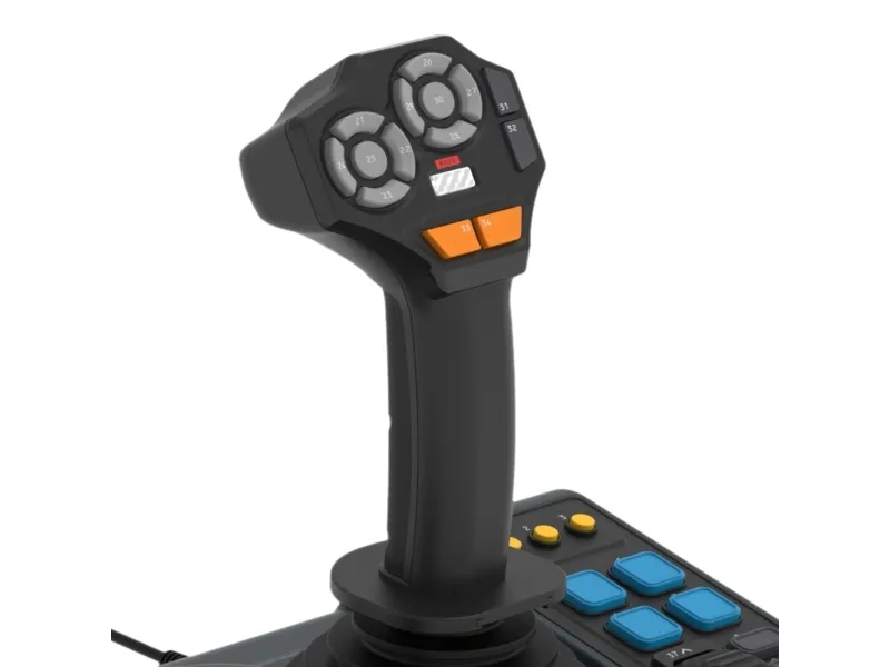 HORI Farming Vehicle Control System - Hjul, pedaler og kontrolpanelenhedssæt - 76 knapper - kablet - for PC
