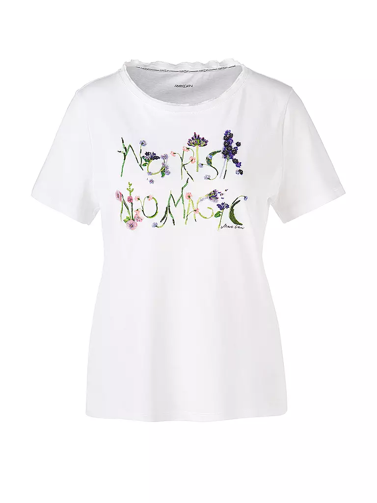 MARC CAIN T-Shirt weiss
