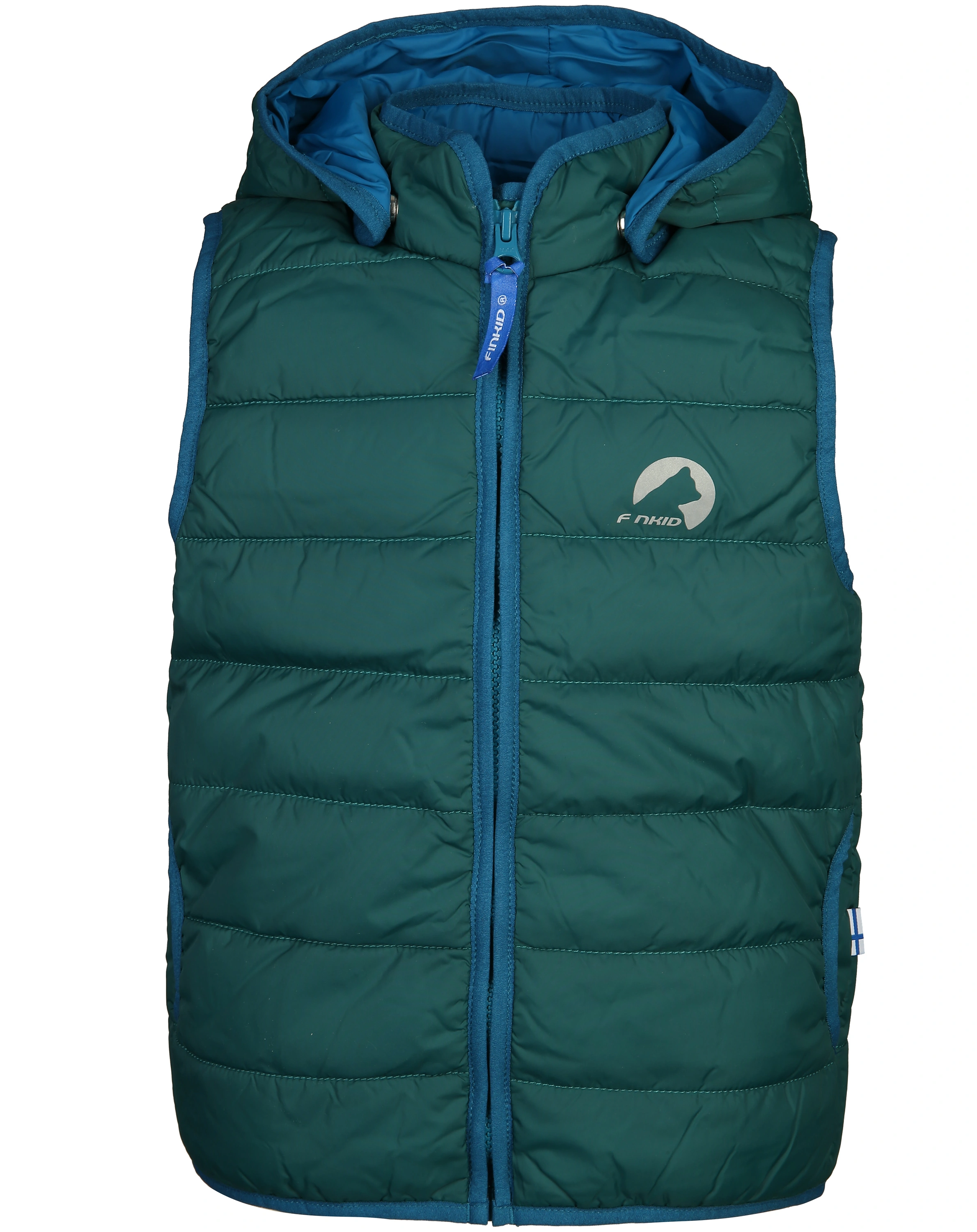 Steppweste VANULI in deep teal