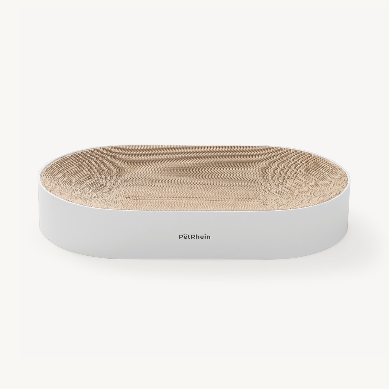 PetRhein Kratzpappe Zen Paw Series braun/ weiß