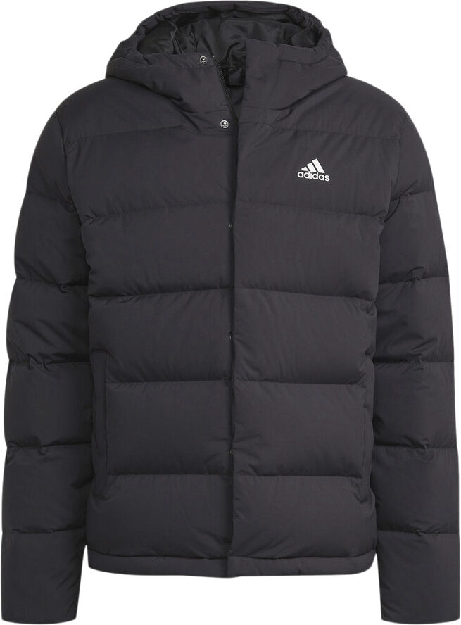 adidas Helionic Hooded Down jakke Sort