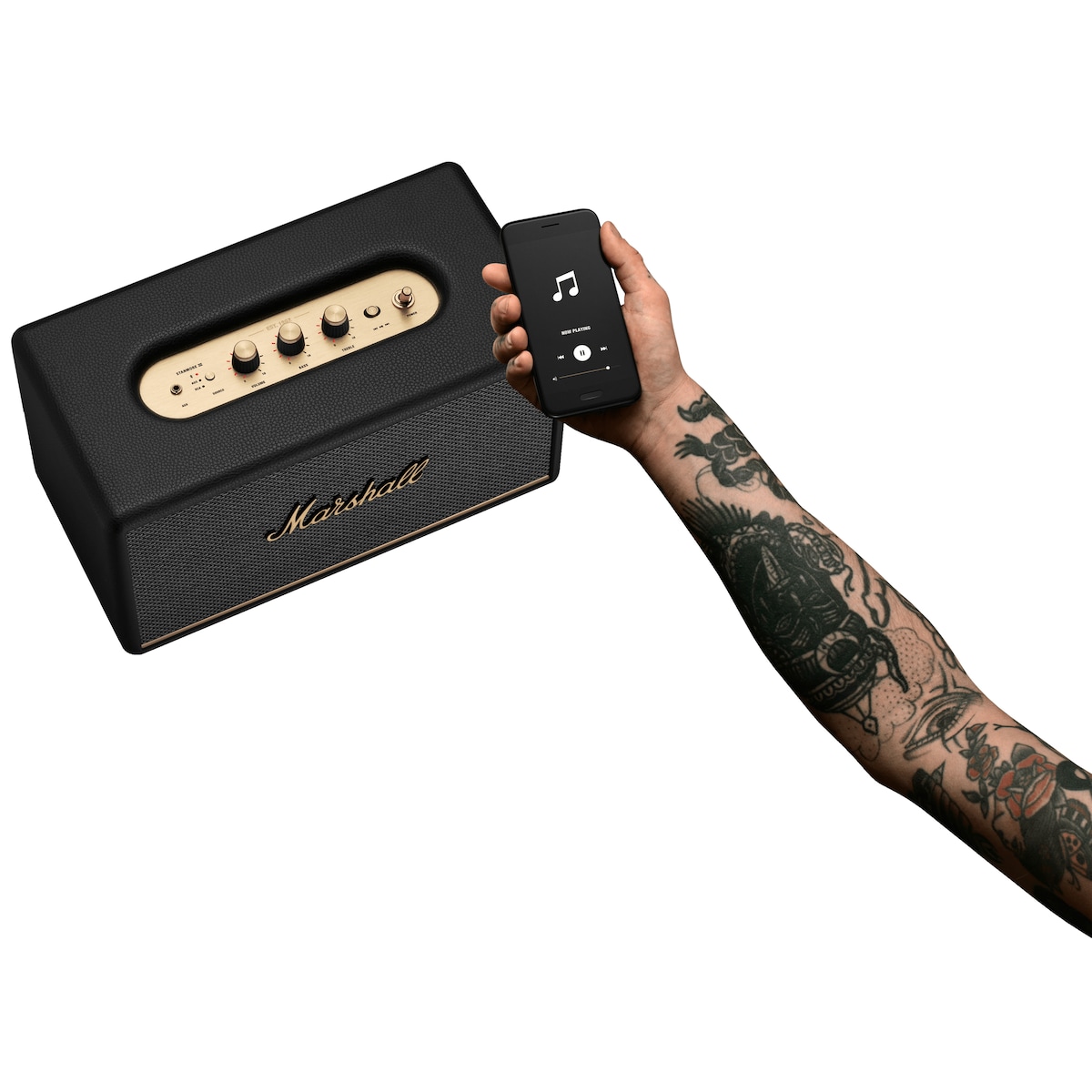 Marshall Stanmore III Bluetooth høyttaler (sort)