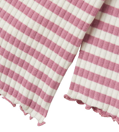Name It Bluse - Rib - NmfVemma - Mauve Orchid/Jet Stream