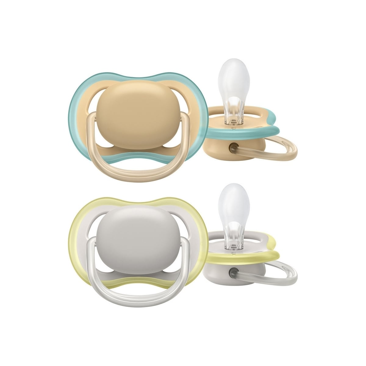 Philips Avent SCF085/15 Ultra Air smokker 0-6 måneder, 2 stk, beige