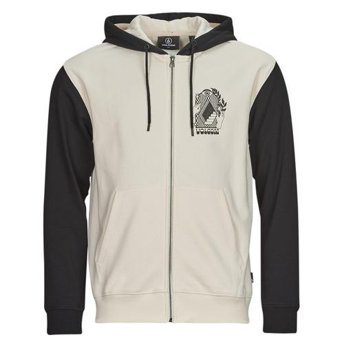 Volcom - WATANITE ZIP FLEECE - Noir / Blanc