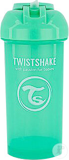 Twistshake Tasse À Paille 360ml Vert Pastel +6 Mois 1 Pièce