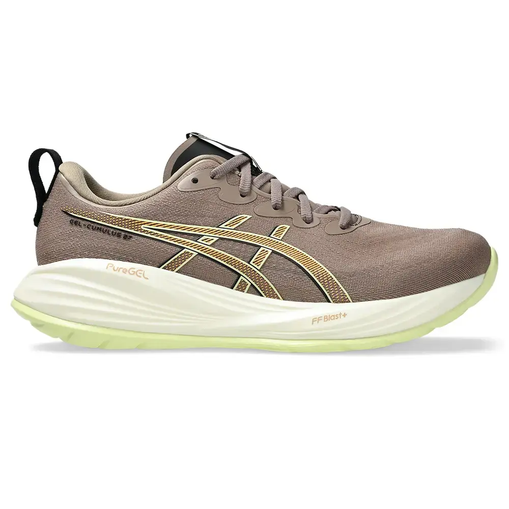 ASICS Gel-Cumulus 27 Hardloopschoenen Bruin/Groen/Zwart Heren