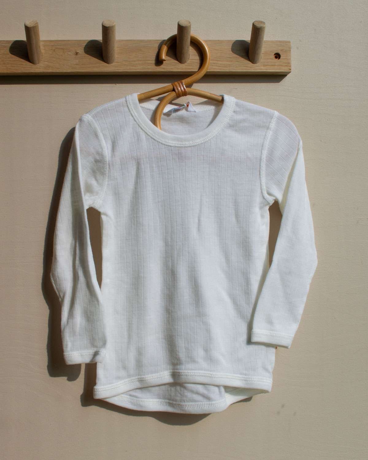 Ulltrøye Langermet – 100% Merino – Rib – Basic