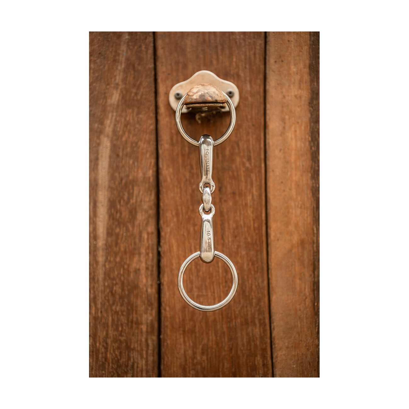 Equinate Pony Wassertrense Edelstahl 16mm doppelt gebrochen 1,6 cm 9,5 cm