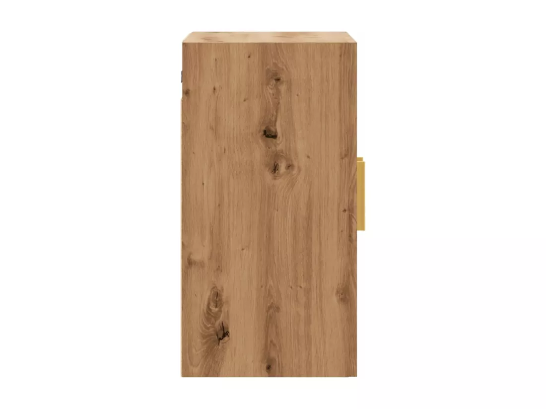 Armoire murale chêne artisanal 60x31x60 cm bois d'ingénierie