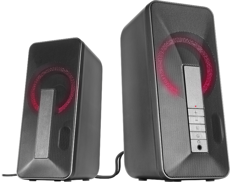 Speedlink - Lavel Stereo Højttaler - 3,5 mm Stereo Jack/Bluetooth