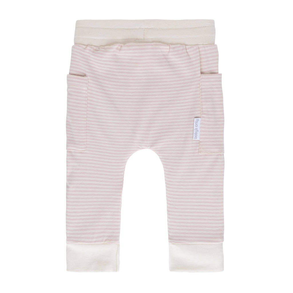 Baby's Only baby broekje Stripe lichtroze/off white