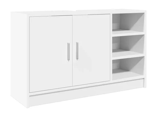 Armoire d'évier blanc 90x29x55 cm bois d'ingénierie
