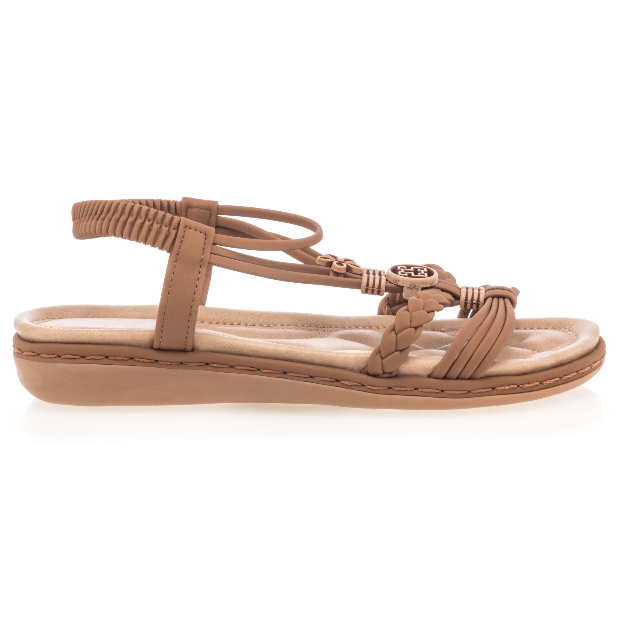 Sandales Femme camel