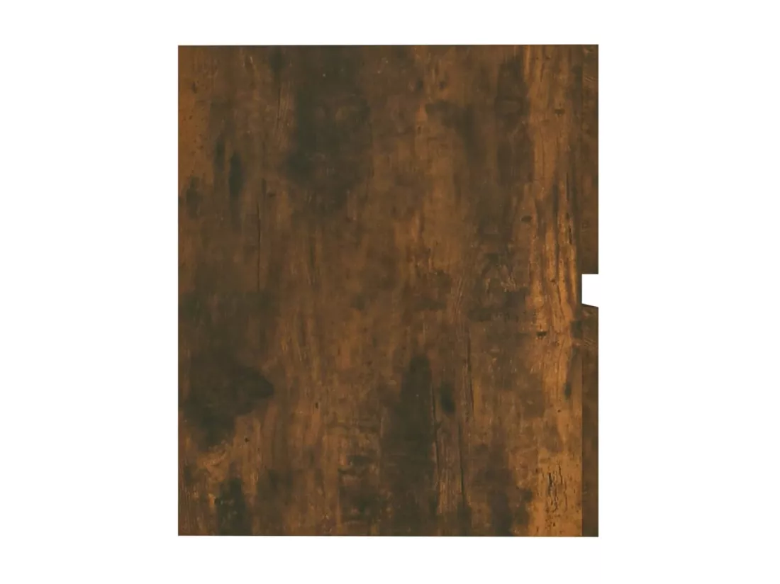 Armoire d'évier Chêne fumé 41x38,5x45 cm Bois d'ingénierie