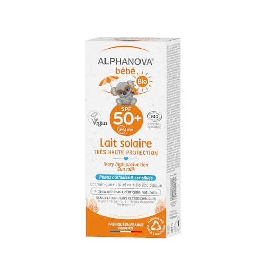 Crème solaire Bio SPF50   de               Alphanova bébé