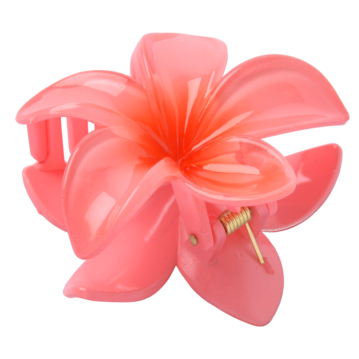 Haarklammer im Blüten-Design rosa