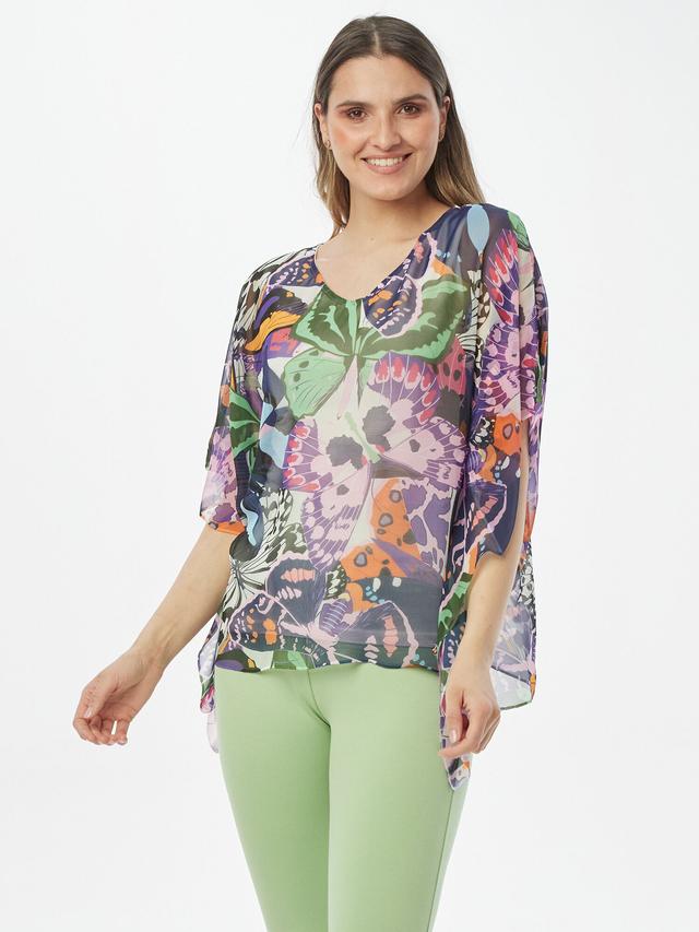 Blusenshirt Schmetterling