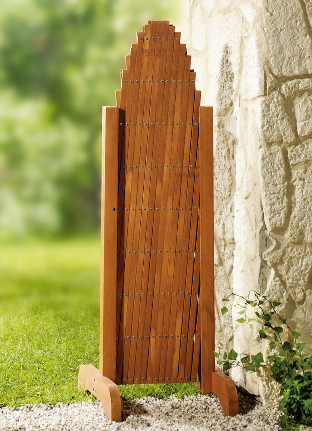 Holz-Spalier für Balkon oder Terrasse