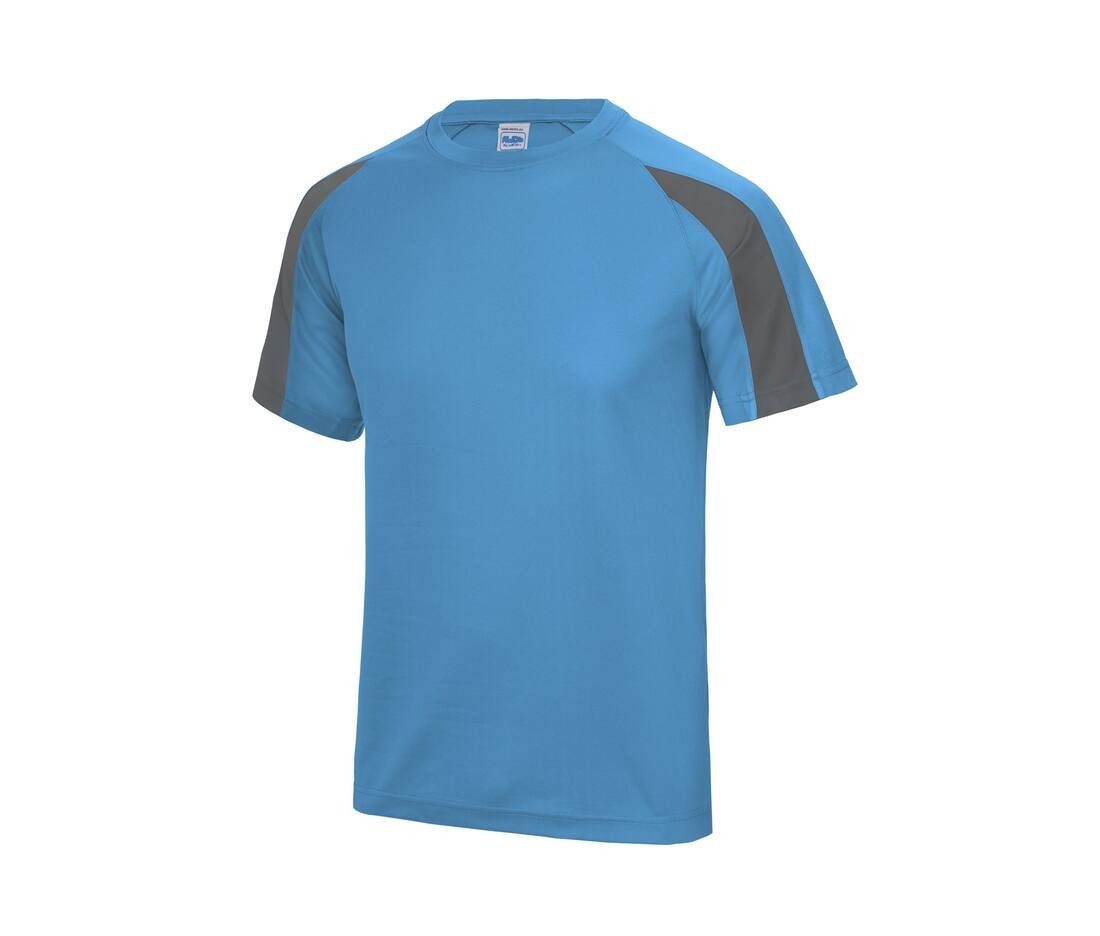 JUST COOL JC003 - Tee-shirt de sport contrasté