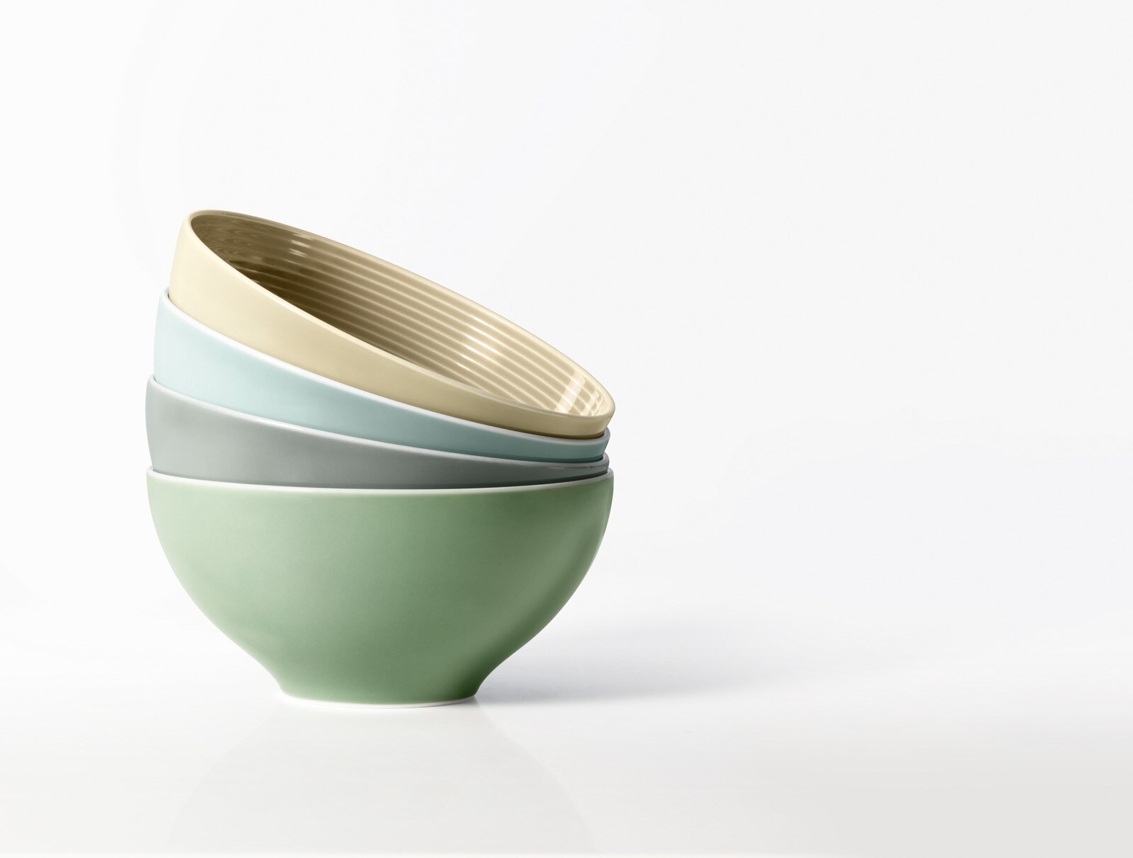 Seltmann Weiden Müslischalen Beat Color Glaze ø 15,7 cm 6er Set