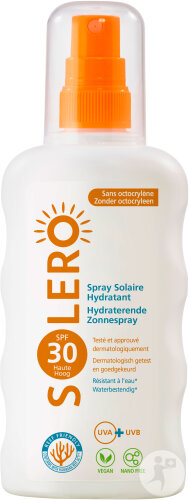 Solero Spray Solaire Hydratant IP30 Flacon 200ml