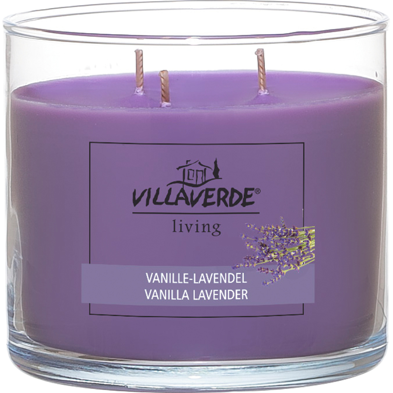 Duftkerze Vanille-Lavendel