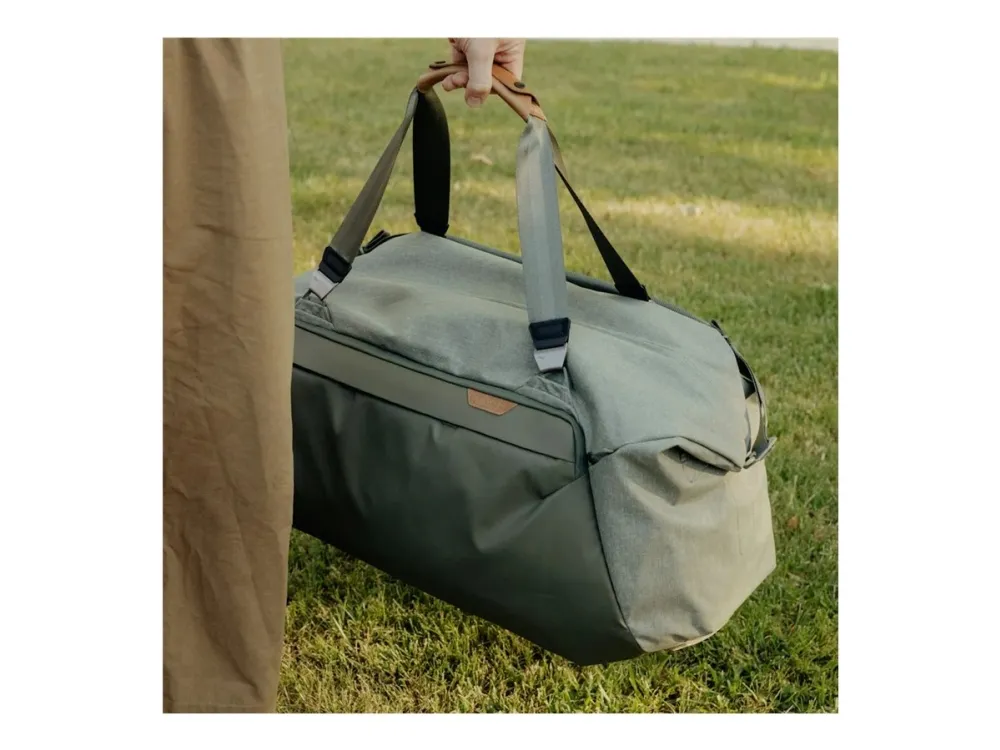 Peak Design Travel - Køjesæk - 80L - 600D nylon, ultrahøj molekulærvægt polyetylenstof, 900D bundforing - salvie