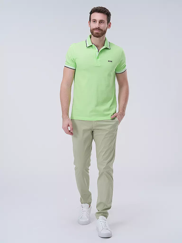 BOSS Poloshirt Modern Fit PADDY hellgrün