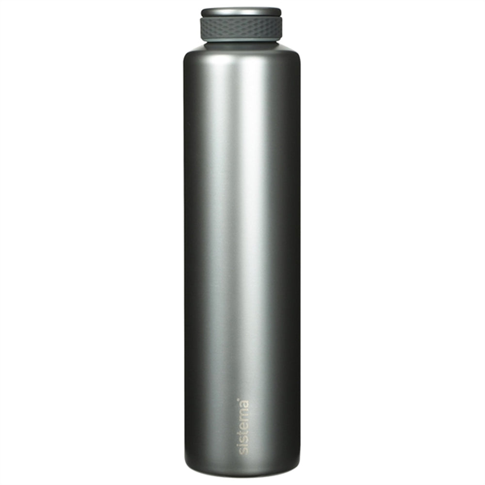 Køb Sistema Stainless Steel Drikkedunk 600 ml Sølv