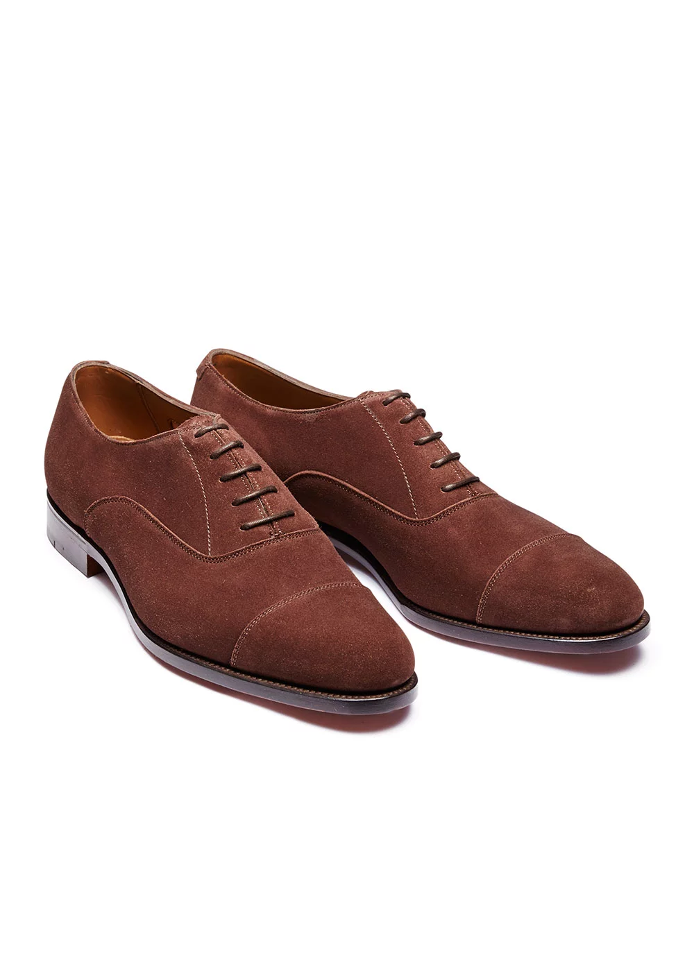 RICHELIEU ALFRED VEAU VELOURS MARRON