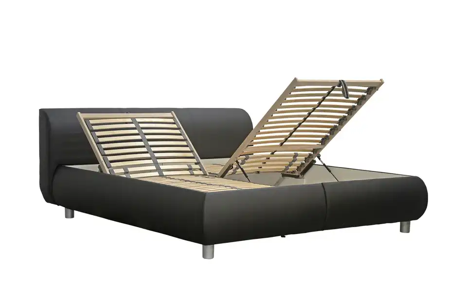 Polsterbett Galaxy Schwarz 180 cm