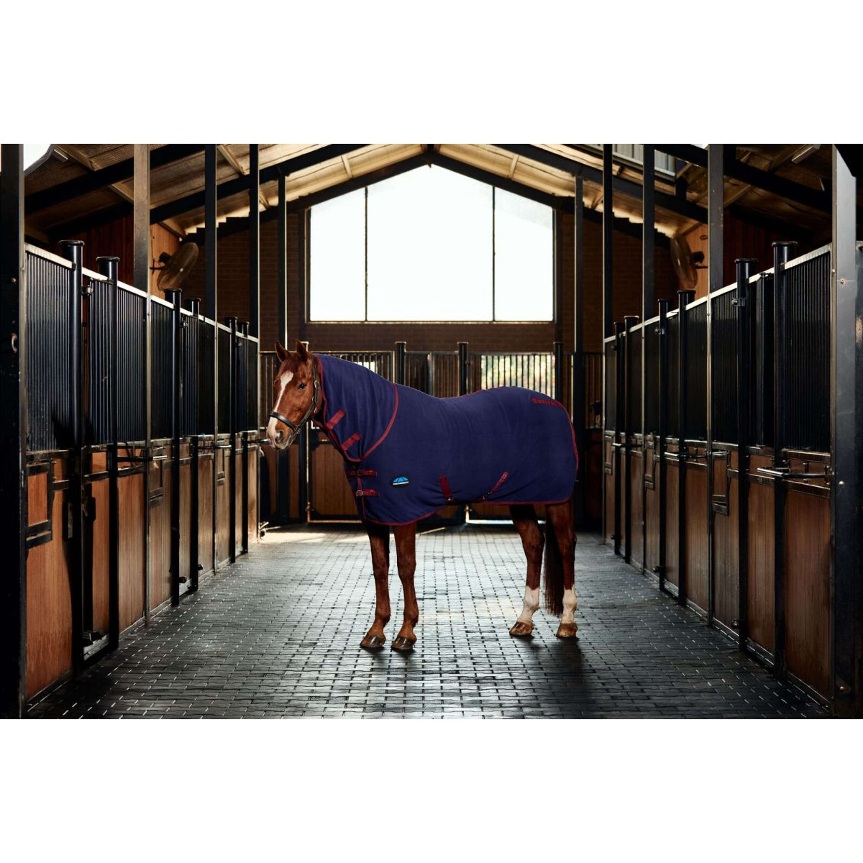 WeatherBeeta Fleecedeken Anti-Static Cooler Combo Neck Navy/Burgundy