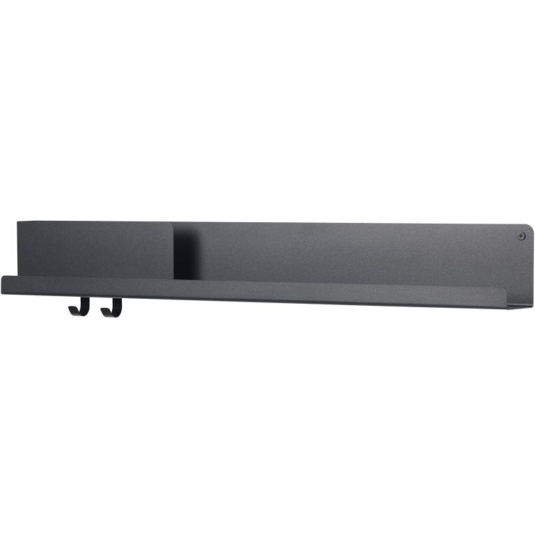Muuto Folded wandplank large zwart