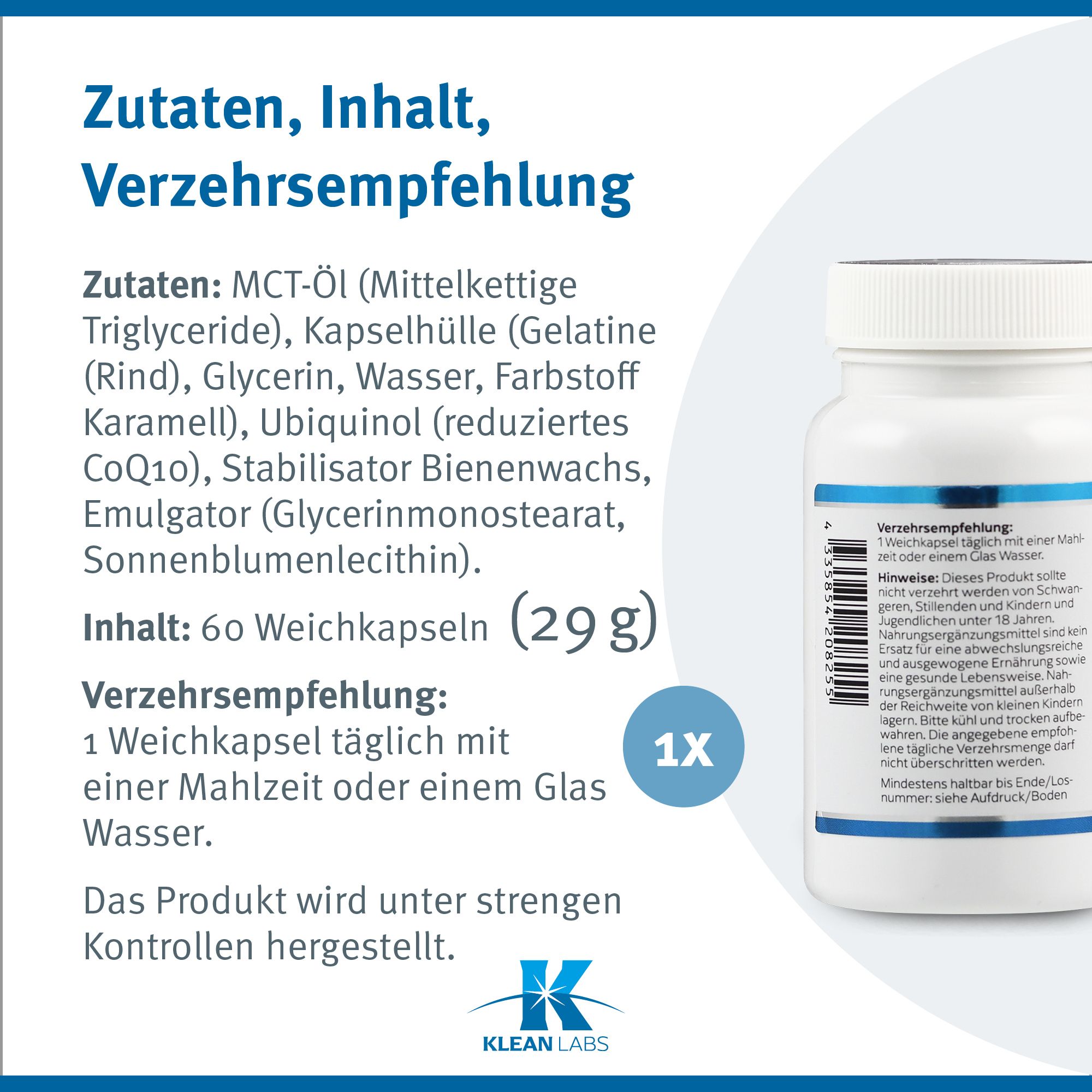 Ubiquinol 100 mg