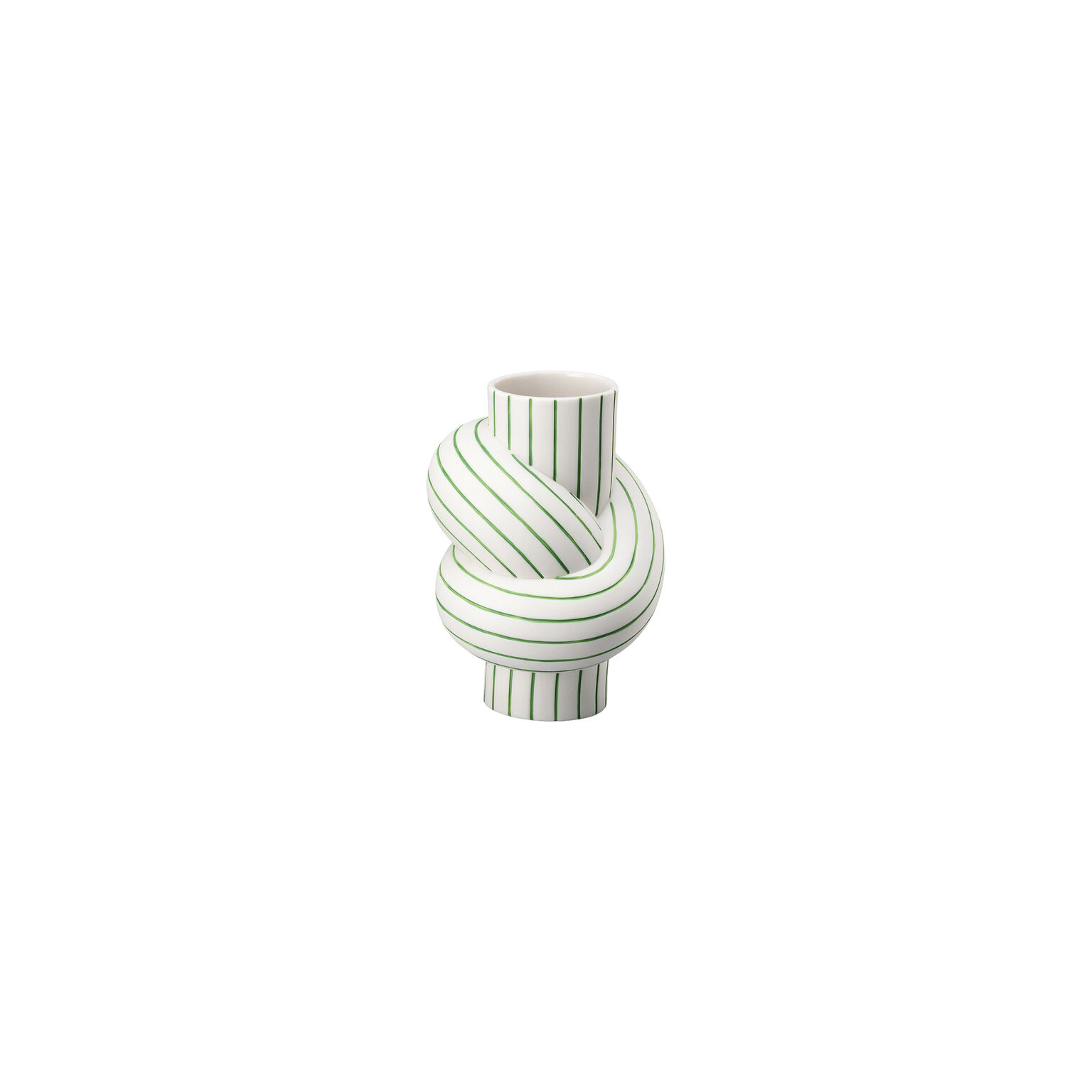 Node Stripes Apple Vase 12 cm