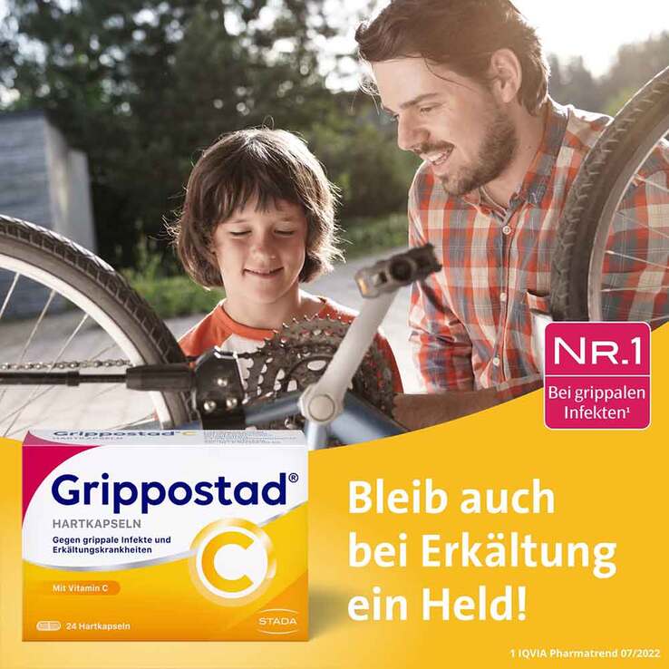 Grippostad C Hartkapseln bei Erkältung, 24 St