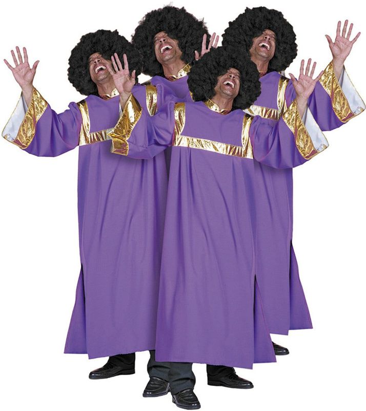 Gospel - Kostuum - Rood - 100% Polyester