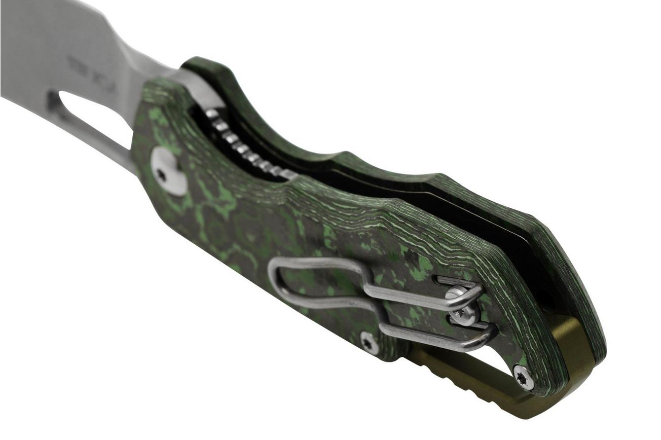 MKM Isonzo FX03-2CJ Cleaver Stonewashed, Jungle Wear Carbon Fiber zakmes, Jesper Voxnaes design