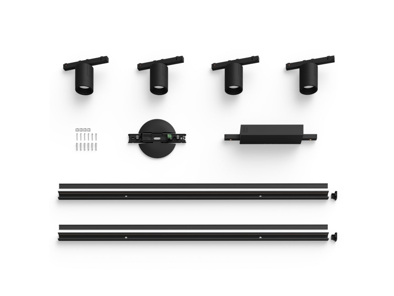 Philips Hue - Perifo 4x Spot ceiling Light - Black