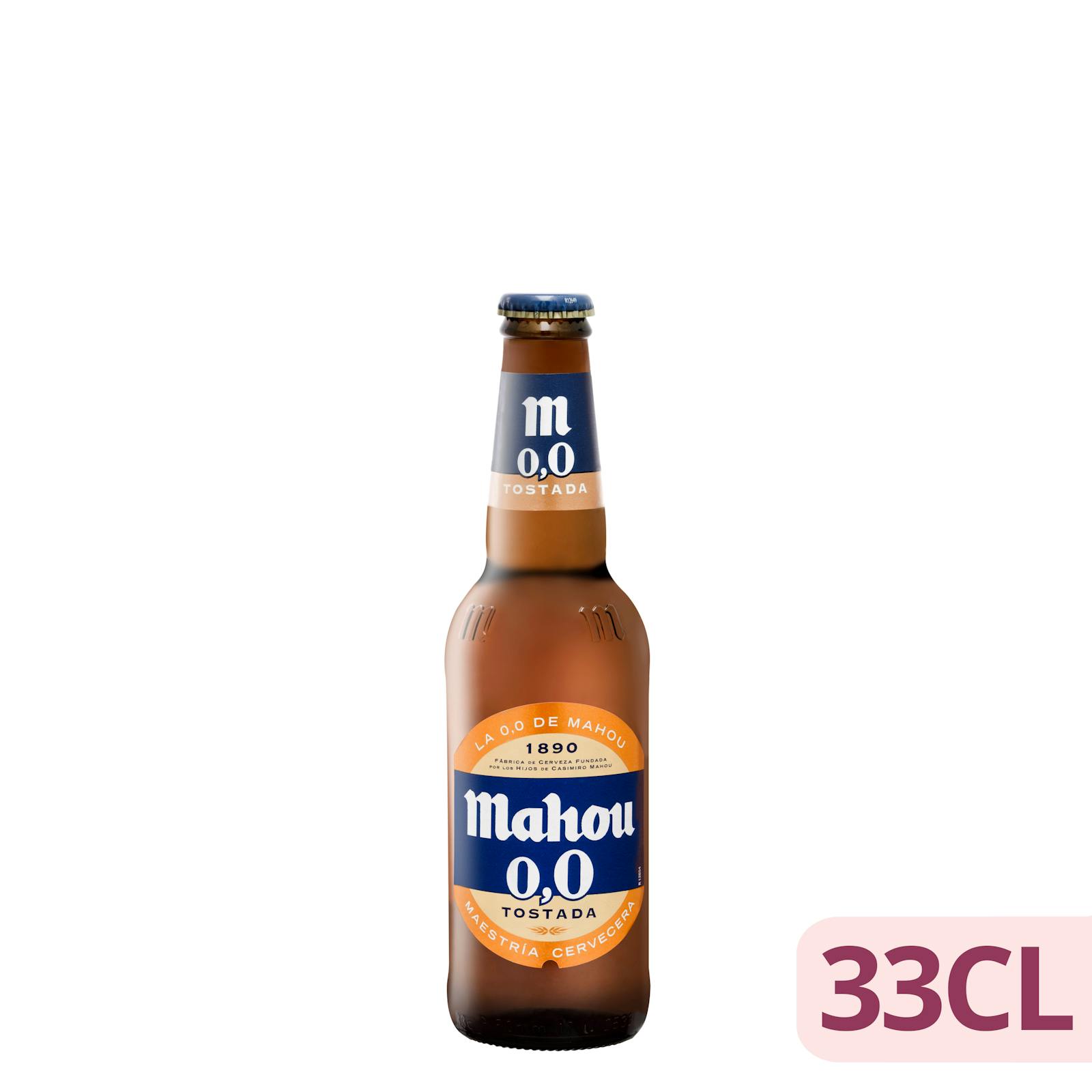 Bière sans alcool grillée Mahou à 0,0 %